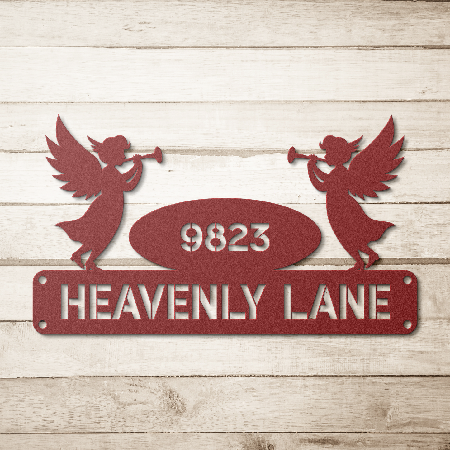 Angel_Address_Sign_Red_Simple_Wood_BKGD_Mockup.png