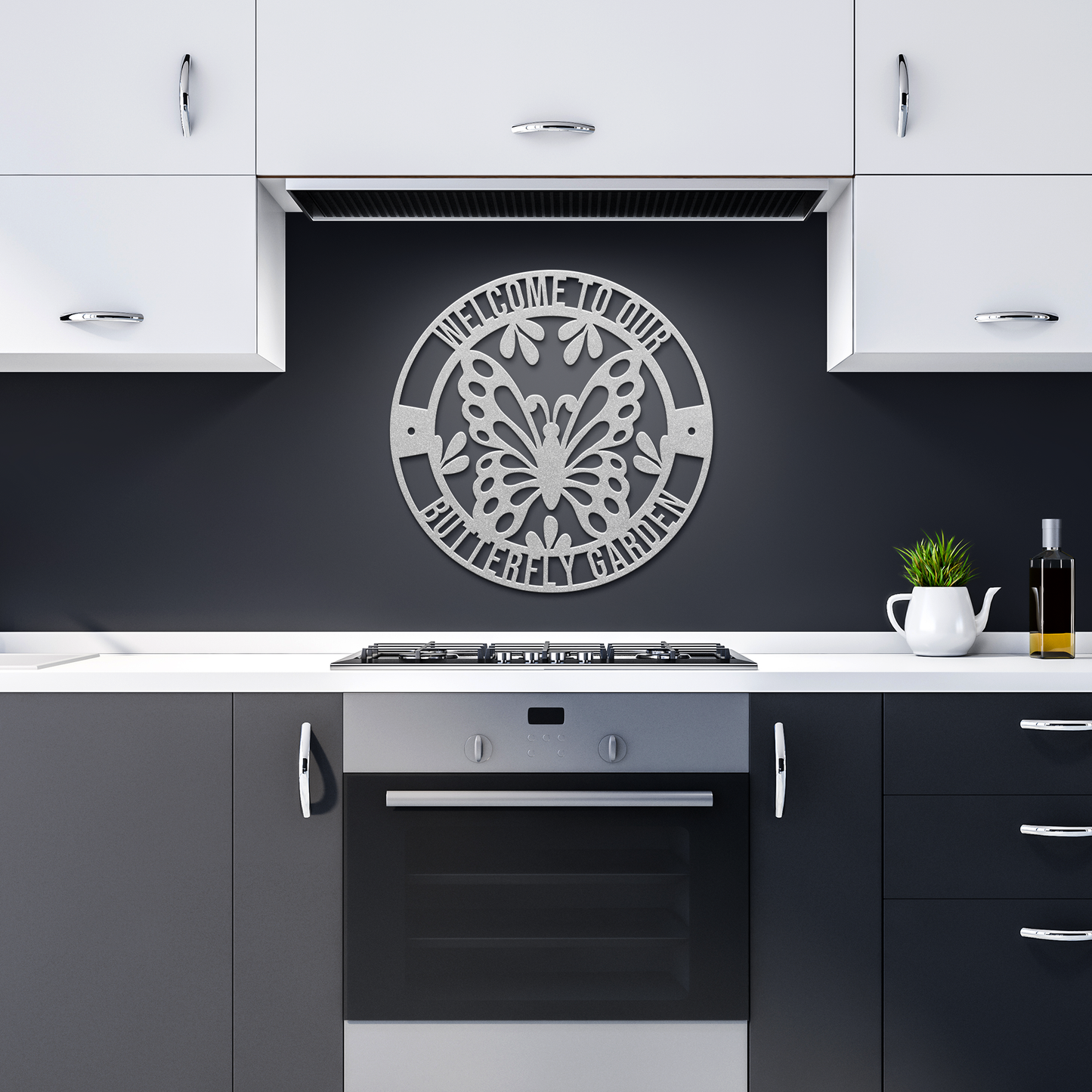 Butterfly_Metal_Sign_Silver_Dark_Kitchen_Mockup.png
