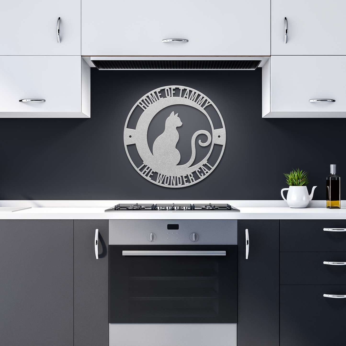 Cat_1_Metal_Sign_Silver_Dark_Kitchen_Mockup.png