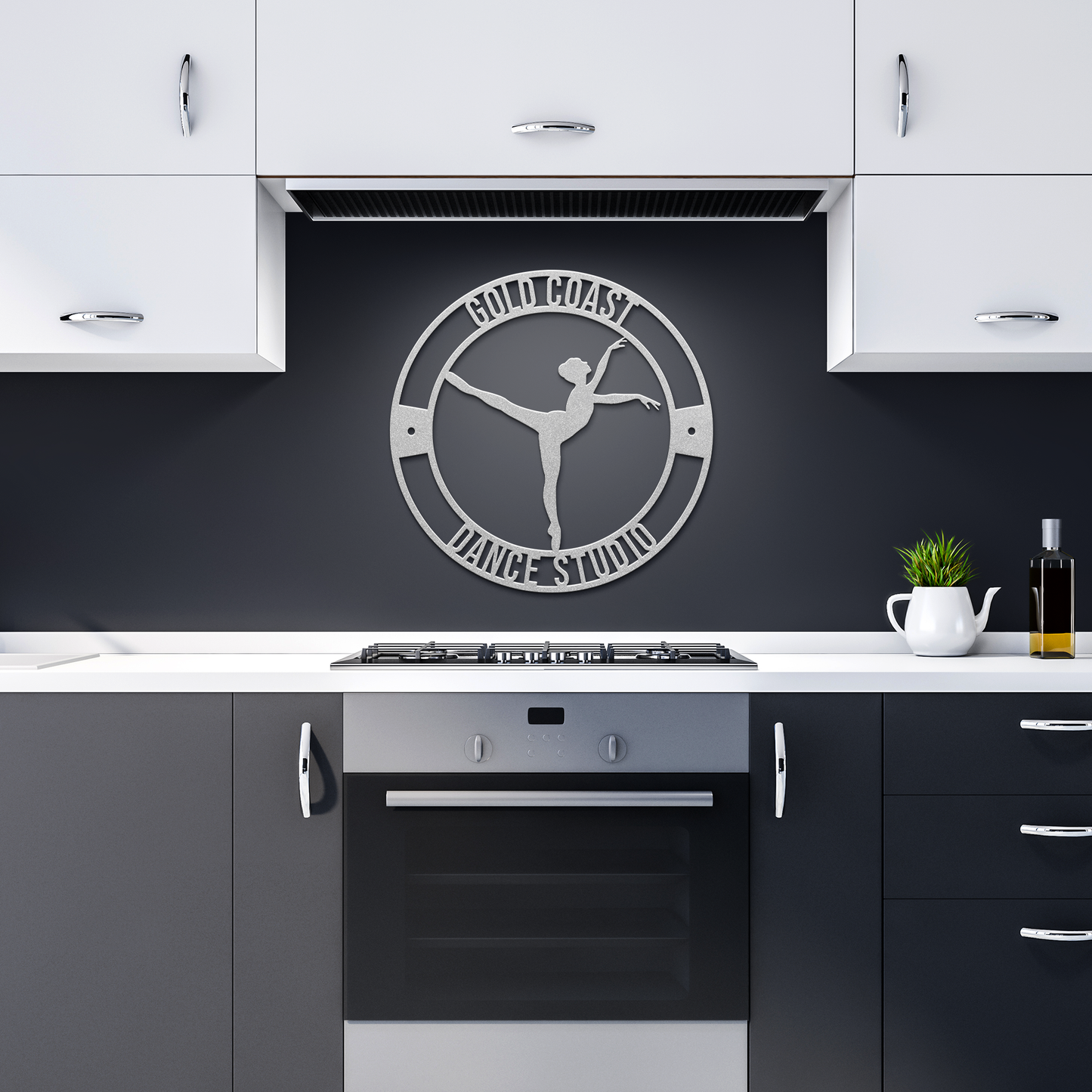 Dancer_1_Metal_Sign_Silver_Dark_Kitchen_Mockup.png
