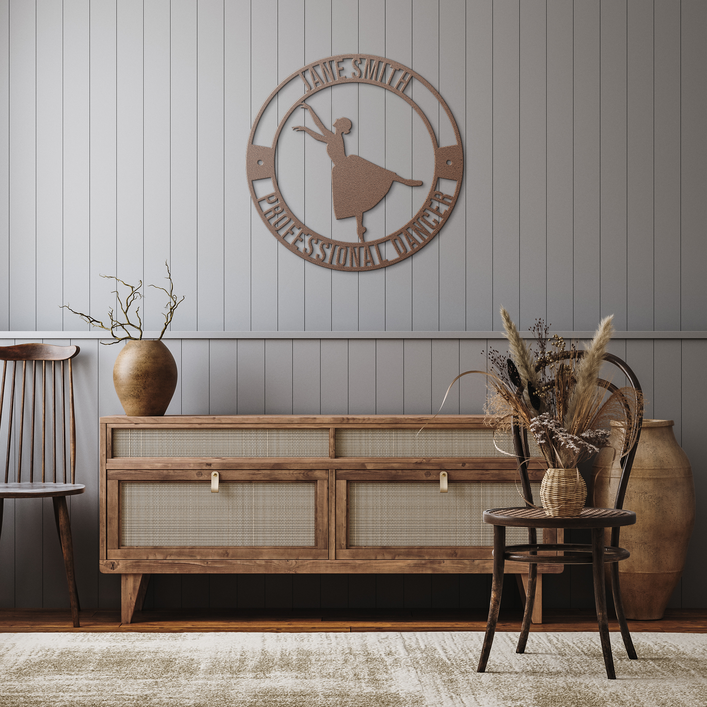 Female_Dancer_Metal_Sign_Copper_Rustic_Hallway_Mockup.png