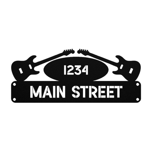 Guitar_Metal_Address_Sign_Black_Transparent_Mockup.png