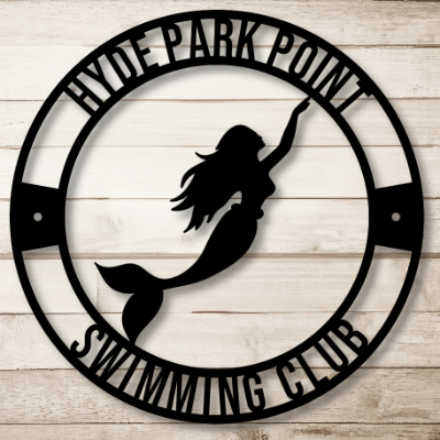 Mermaid Metal Sign